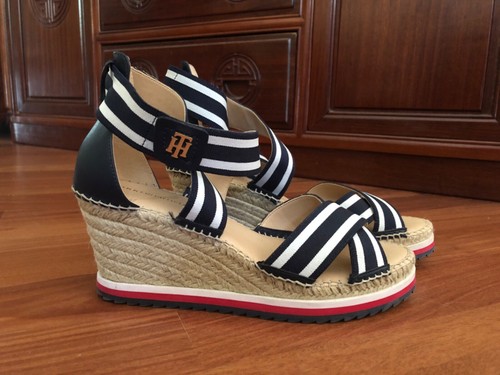 white Wedge Sandals Shoes 