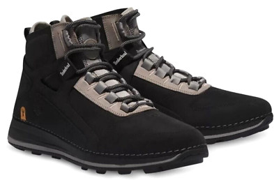 NEW Timberland Timberloop EK Mid Trekker Black Hiking Boots Shoes Mens 11.5 M