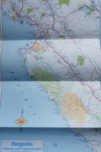 Sequoia - California - Map - 1990 - Picture 2 of 2