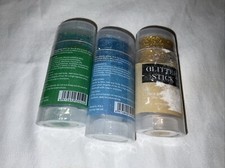 Face Glitter Stick, Sparkle Sequins Holographic Gold,blue,Green Lot 3 New