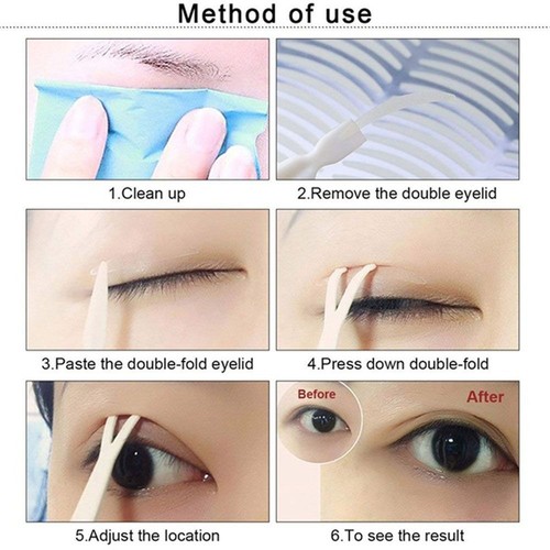 Tape Double Eye Makeup Tools Eyelid Sticker Eye Tape Double Eyelid Stickers - Picture 5 of 8