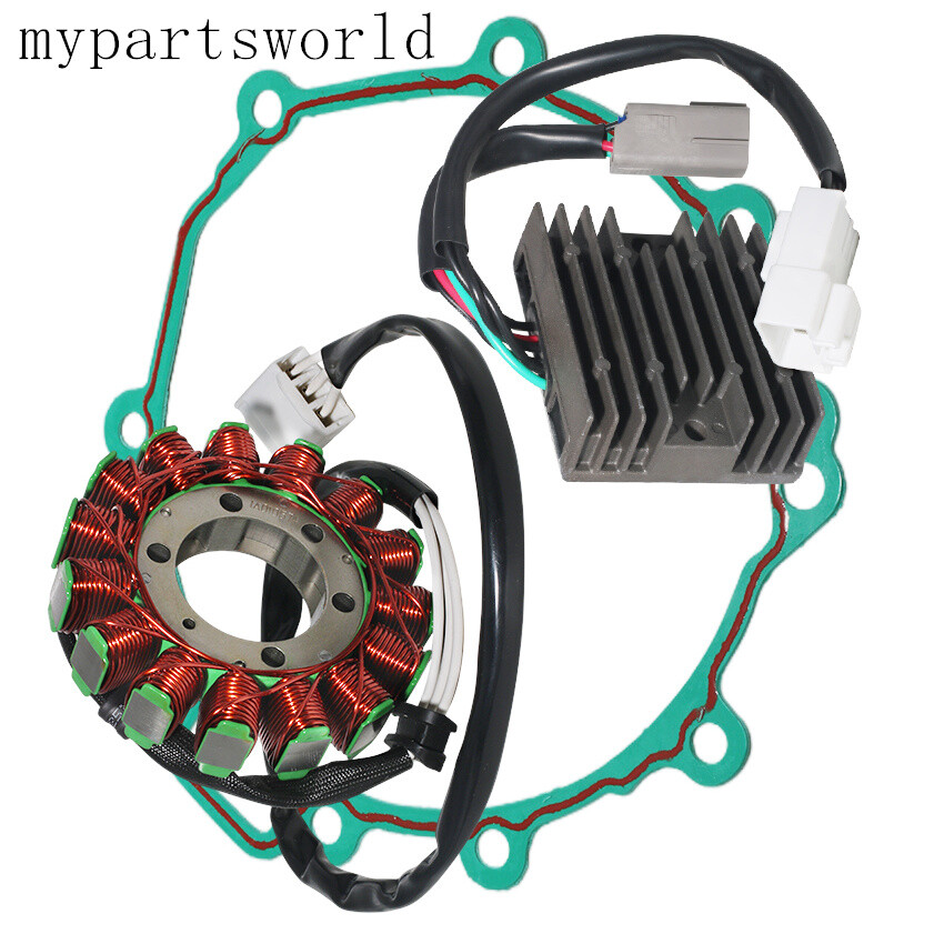 6292531サミット 15P For Kawasaki Stator Regulator Rectifier &Gasket ZX600 Ninja 600
