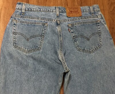 VTG 90s Levis 560 Mens Sz 36x30 Loose Fit Tapered Leg Jeans All