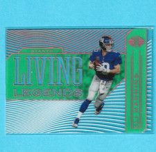 2020 Panini Illusions Living Legends Emerald Eli Manning #LL20