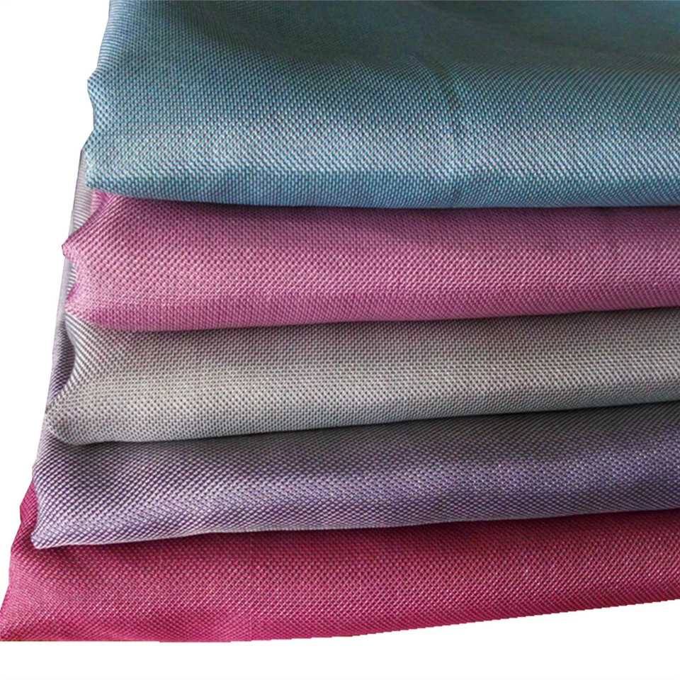 Silver/RPET Fabric Anti radiation EMI RFID Shielding Woven Blended Cloth 39"x59" - Image 2 of 4