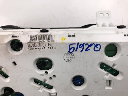 Q2619 SUBARU IMPREZA 2007 Speedometer 85003FE080 - Picture 3 of 4