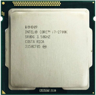 Used Intel I7-2700K Processor Intel Core I7-2700K CPU - SR0DG 3.5 - Foto 5