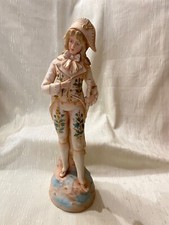 RUDOLSTADT RW Antique Napoleon Bonaparte Figurine  Bisque Germany  13”T