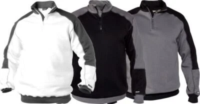 DASSY® BASIEL Sweatshirt Troyer Arbeits-Pullover Malershirt Malerpullover