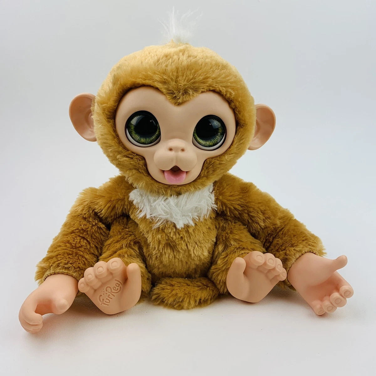 Furreal friends monkey check deals up