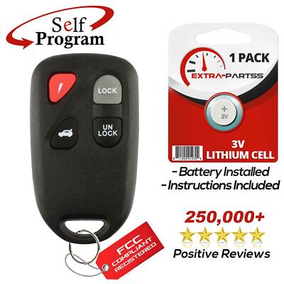 Remote Key Fob for 2001 2002 2003 2004 Mazda MX-5 Miata