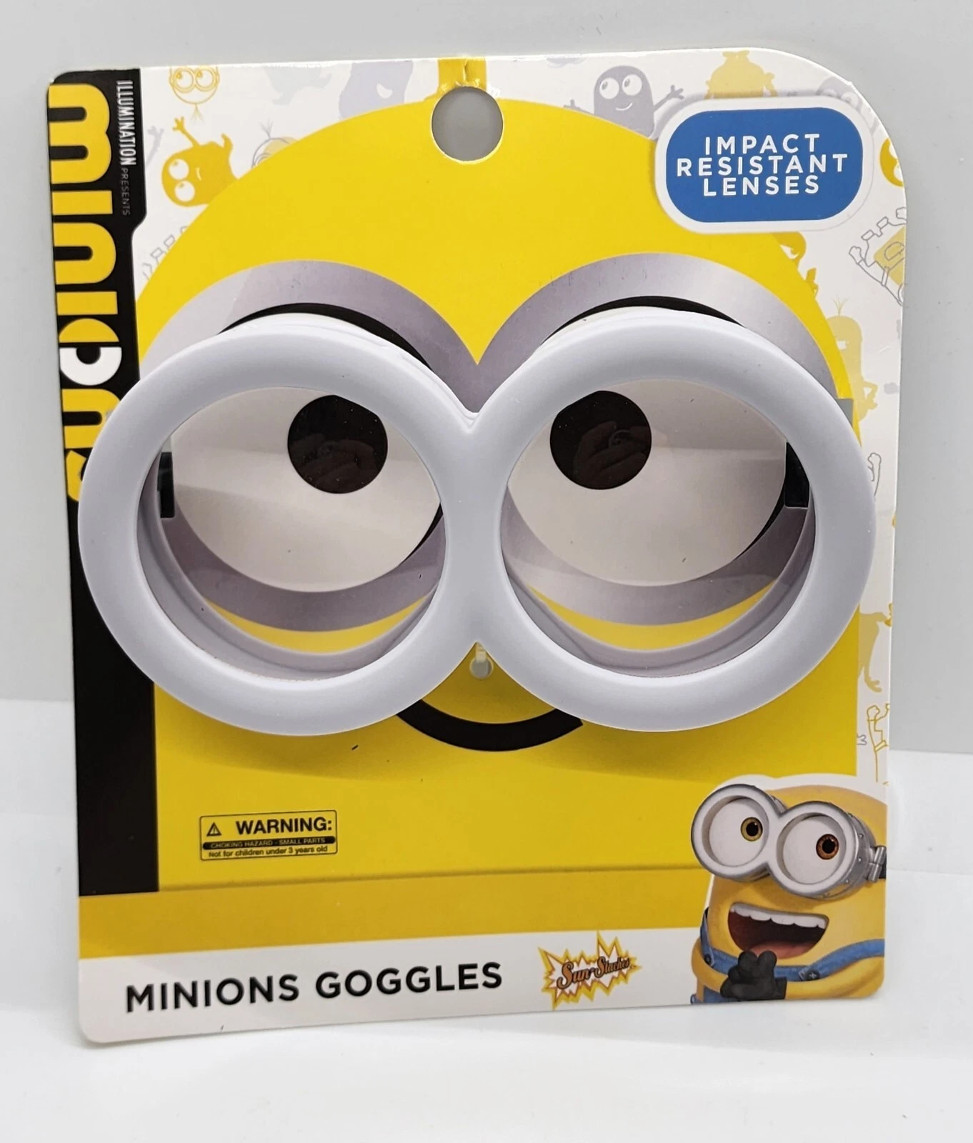 Minion Goggles Glasses Costume Sun-Stache Licensed Movie Cosplay Dispicable Me
