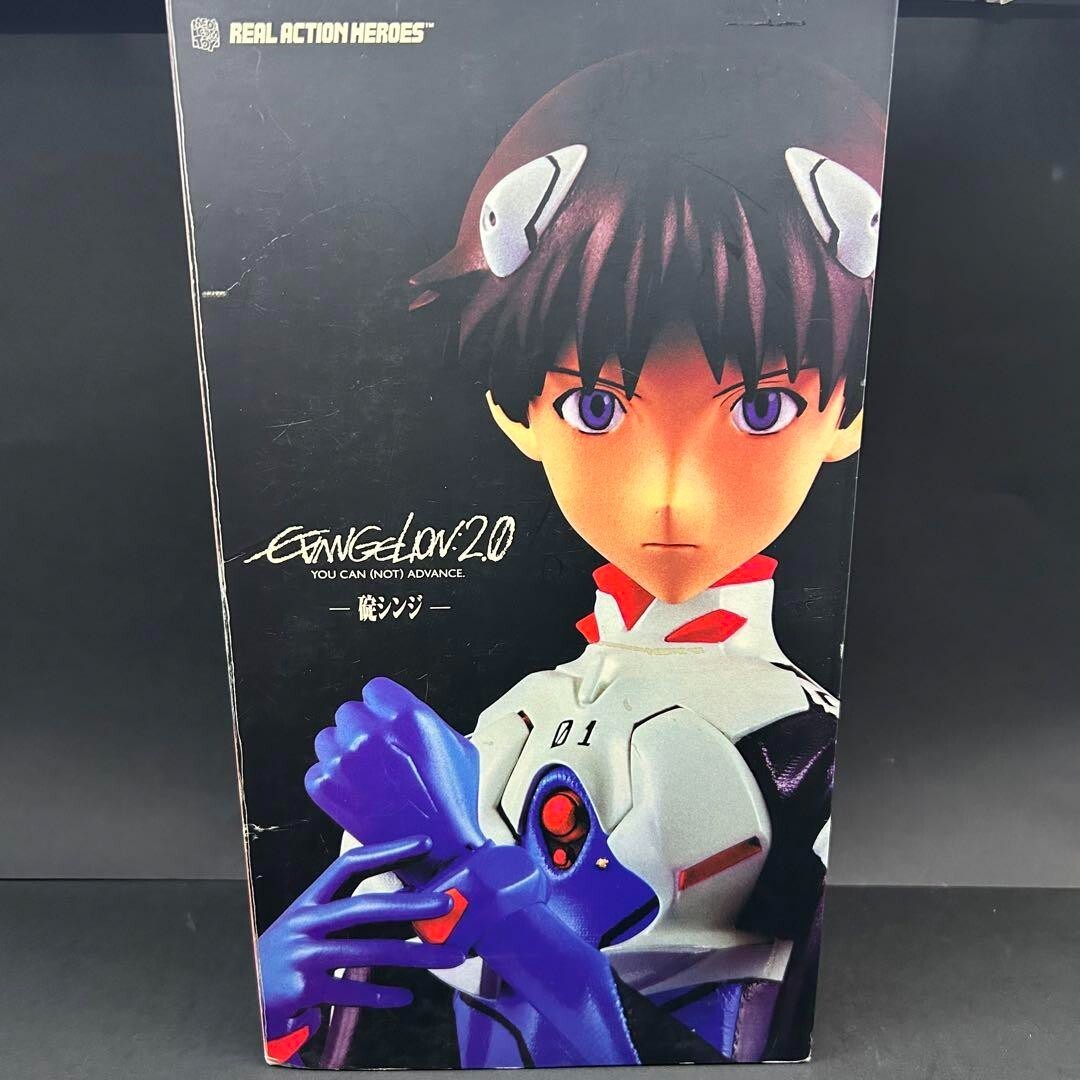 RAH Ikari Shinji Figure Evangelion Medicom Toy Real Action Heroes Japan with box