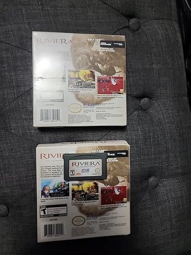 Riviera: The Promised Land Nintendo GameBoy Advance GBA Box NEW SEALED +bonus