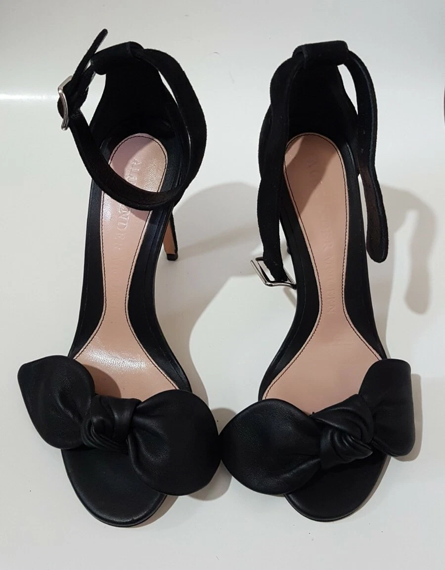 Alexander mcqueen sales bow heels