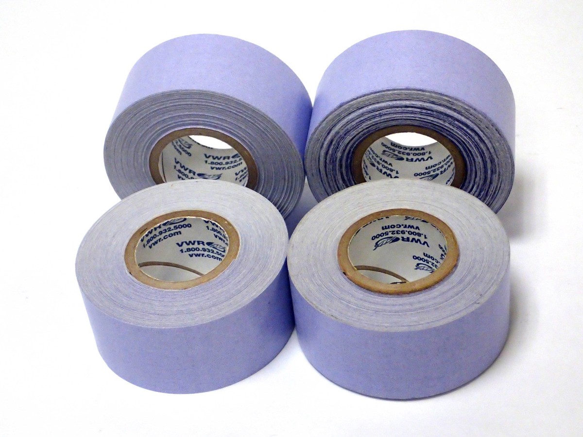 Lab Labeling Tape Hi/Lo Write On Temperature Tape Color Tape