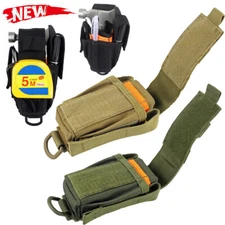 US Molle Multi Pockets Sheath Holster Tools Organizer Pouch for Knife Flashlight