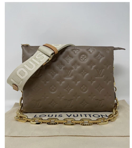 Louis Vuitton Coussin PM Taupe (M59277) Brand New | eBay 