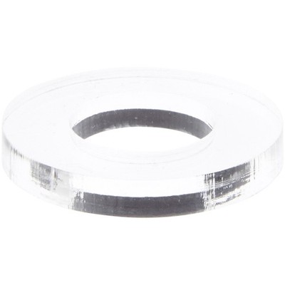 Plymor Clear Acrylic Sphere Thin Display Holder Stand, 0.25'' H x 1.5'' W