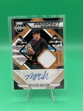 2021 Panini Elite Extra Edition - Prospect Materials Signatures Mason Miller...