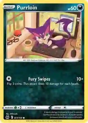 Purrloin - 077/159 - Common - Near Mint