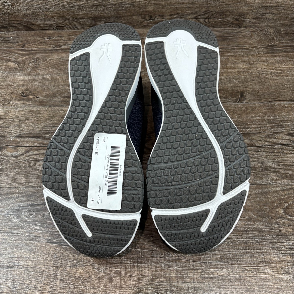 Kuru Quantum 2.0 sneakers in a Jet Black and Slate Gray Mens 8 But Is UNISEX Kuru Quantum 2 Shoes Men main image 2
