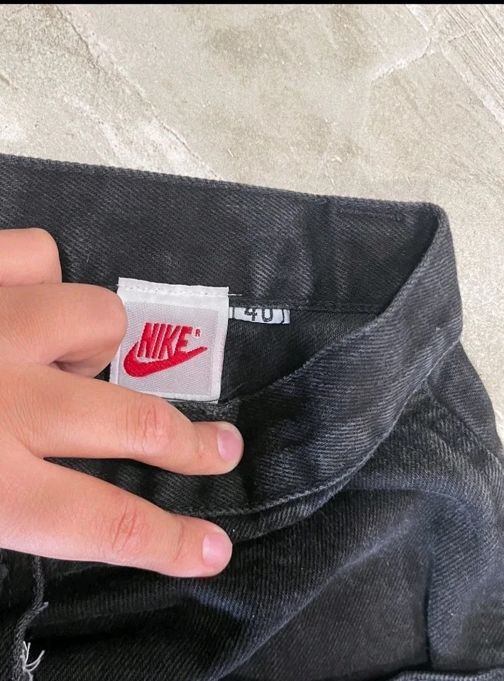 Jeans Nike Air vintage años 90 talla 40 bordado logotipo Swoosh Y2K Foto 4 de 4