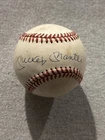 Mickey Mantle Signed Major League Baseball Uncertified  But Guaranteed Legit