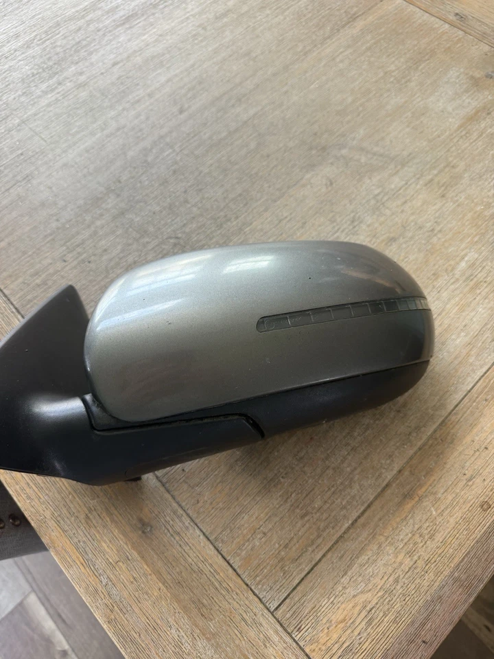 Espejo retrovisor lateral del conductor Kia Forte Koup 2011-2013 - eléctrico - OEM gris Foto 2 de 4