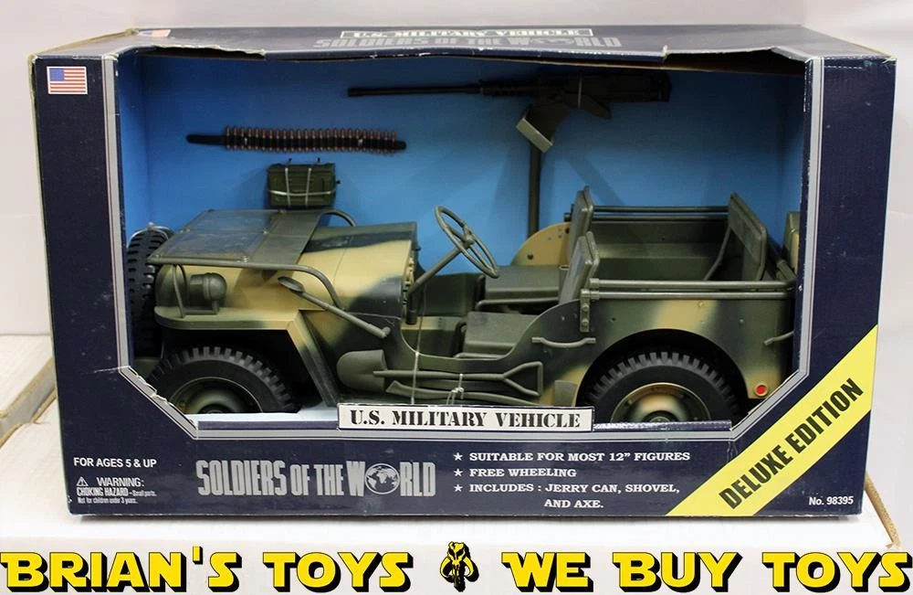 soldiers of the world U.Sジープ ジャンク　1/6 1:6 Scale Jeep Military & Adventure Action Figures for sale | eBay