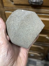 Beveled Sickle Mower Blade Bench Grinder Sharpener Stone approx 4 1/4" Wheel.