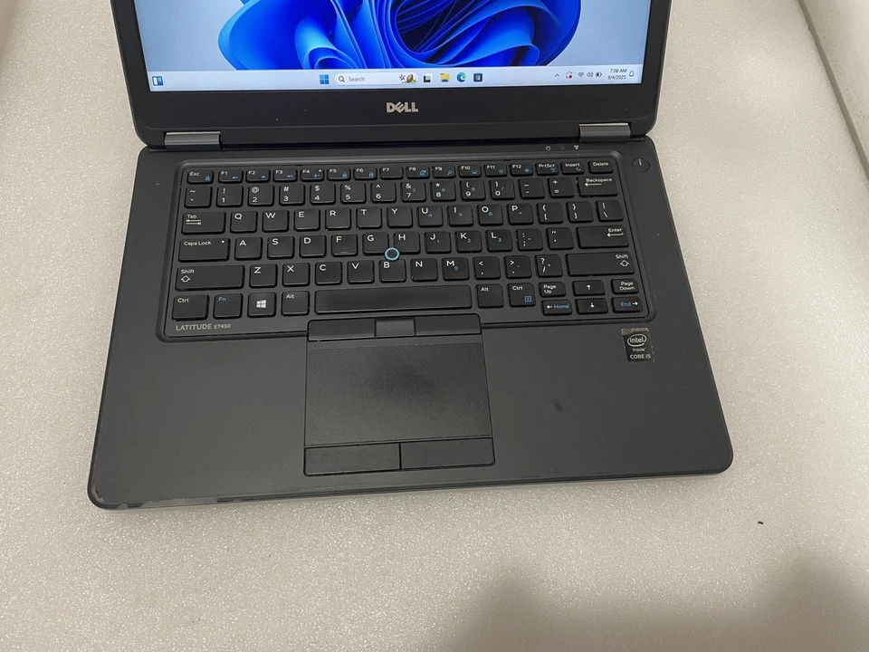Dell Latitude E7450 256gb SSD Win 11 i5-5200u 2.20ghz 8gb RAM HDMI Webcam - Image 2 of 4