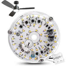 4 Inch Ceiling Fan LED Light Replacement 6000K 18W LED Retrofit Kit Dimmable