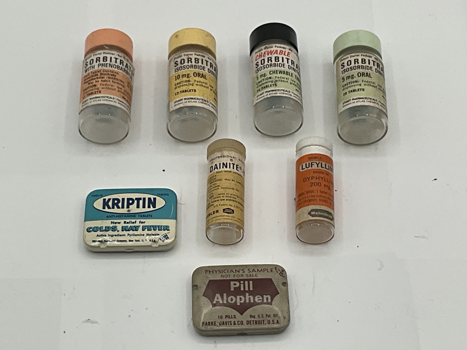 Vintage Pharmacy Apothecary Items 