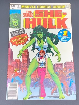 SAVAGE SHE-HULK #1 Newsstand (1980) 1st Appearance She Hulk (502) 