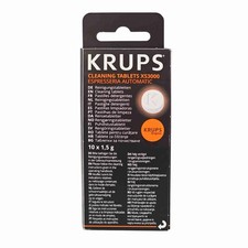 Krups XS3000 Reinigungstabs Reinigungstabletten 10 Stück für Kaffeevollautomaten