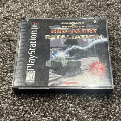 Command & Conquer: Red Alert -- Retaliation (Sony PlayStation 1, PS1) CIB Tested