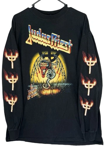 Judas Priest Touch Of Evil Concert Tour Long Sleeve Vintage vintage concert t-shirt, vintage, single stitch, B+ condition