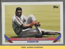 1993 Topps Blank Back Carlos Martinez #59 READ n1u