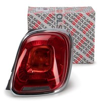 Olsa Heckleuchte + LampenträGer Chrom FüR Fiat 500X Bis MJ 2018 Hinten Rechts