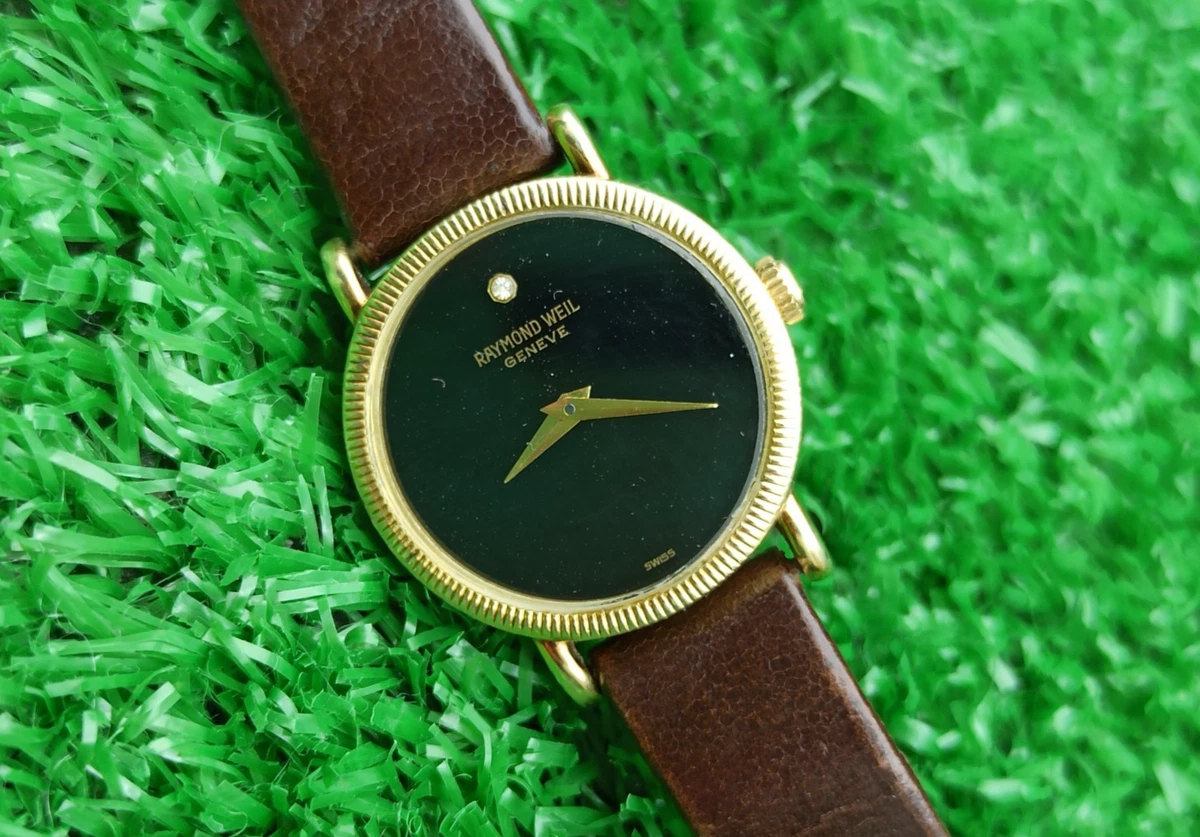 Gold Plated Case Mechanical ( RAYMOND WEIL Manual) Wristwatches