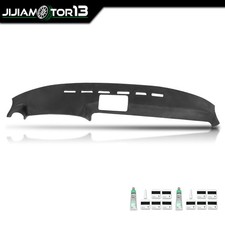 Black Soft Tpe Dashboard Dash Cover Overlay Fit For 1977-1988 Porsche 944 924