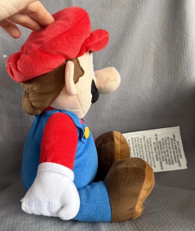 Licencia Super Mario Niños Ropa de Cama Peluche Abrazo Almohada Decorativa Amigo con Bolsa Foto 3 de 4