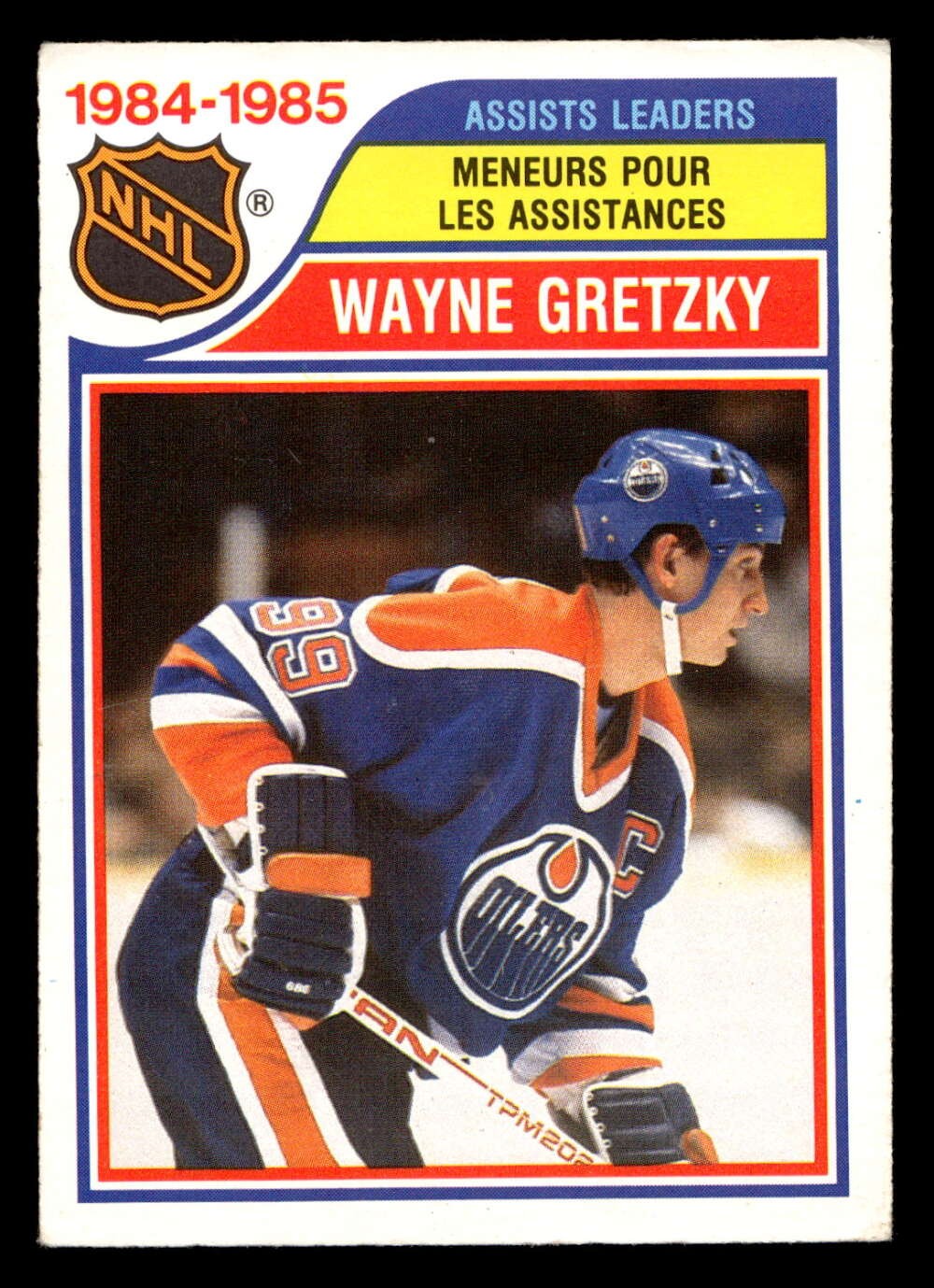 1985-86 O-Pee-Chee #258 Wayne Gretzky LL VG-EX Oilers LL OPC