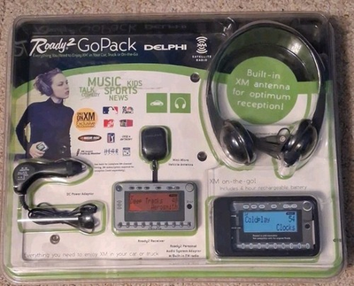 #ad NEW Roady 2 Go Pack Delphi XM Radio Receiver Car Kit SA10185 11P1 ONLY 1 ON EBAY $59.99