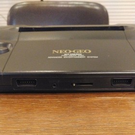 SNK Neo Geo Neogeo AES ROM Console with Stick Controller x2 Set Tesed