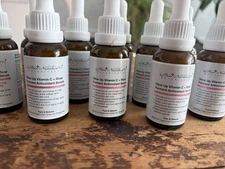 10 Skin Nutrition Glow Up Vitamin C + Rose Ferment Antioxidant Serum 1.0 oz