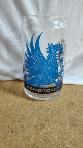 EUC Mike Hess Beer Co Glass With Blue Griffin 2015   354