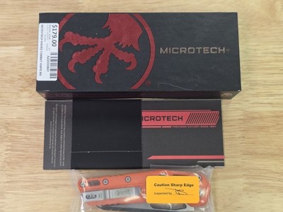Microtech MSI S/E Tri-Grip ORANGE