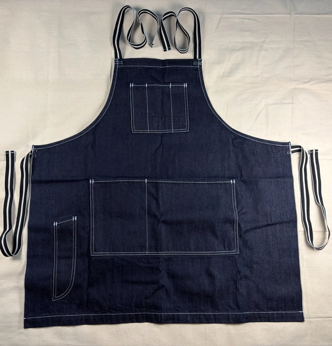 denim shop apron products for sale | eBay